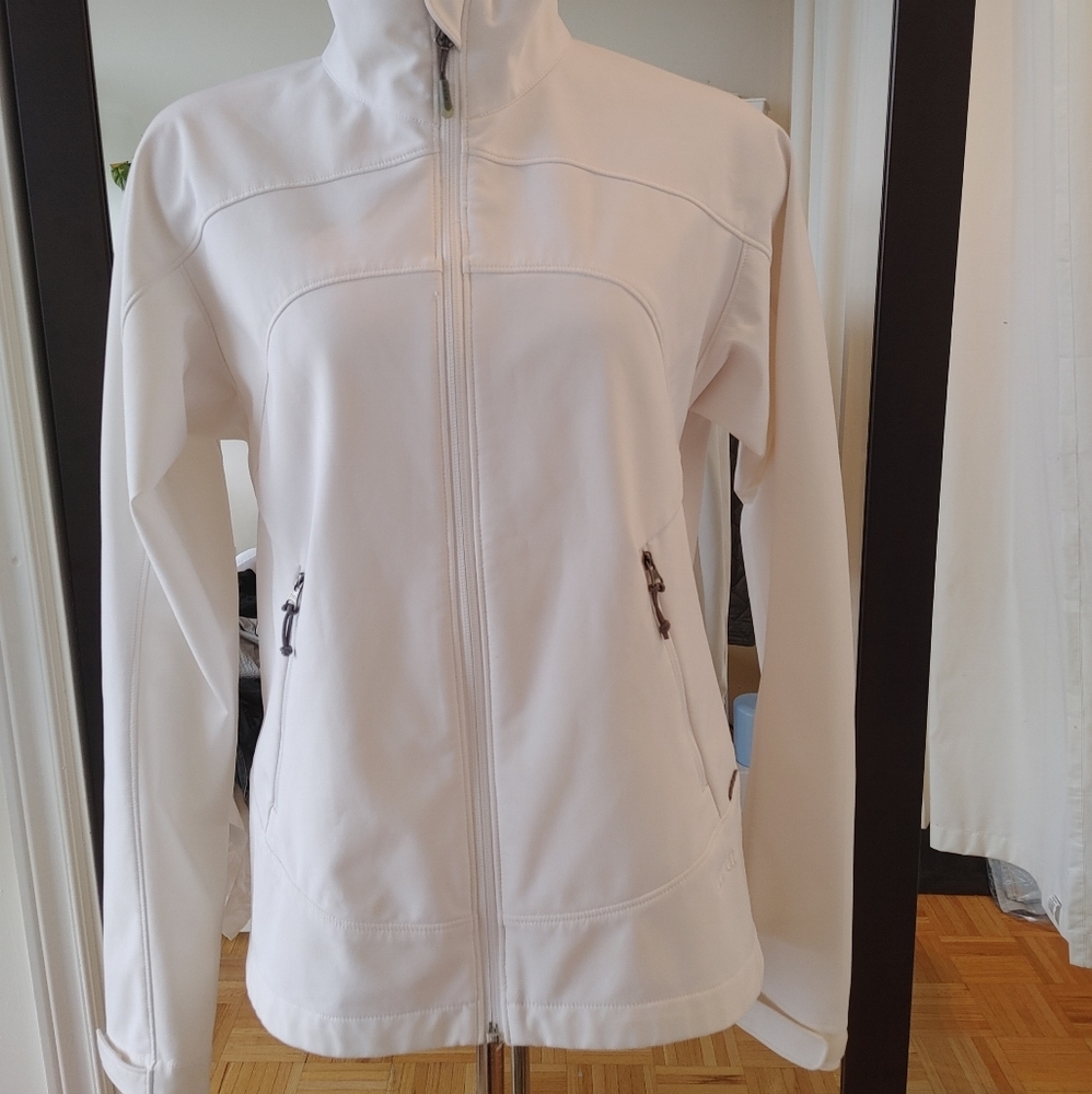 AVIA WHITE RUNING JACKET WHITE COLOR
